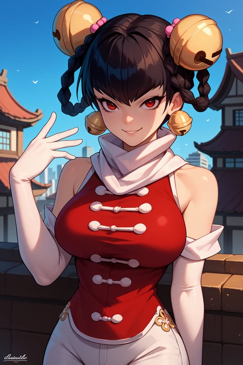Lin Lin (One-Punch Man) - Novowels by GleamingBlue on Tensor.Art