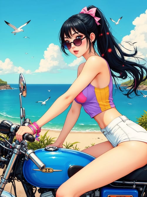 手绘美女生活模型-flux1.0 by ai老头 on Tensor.Art