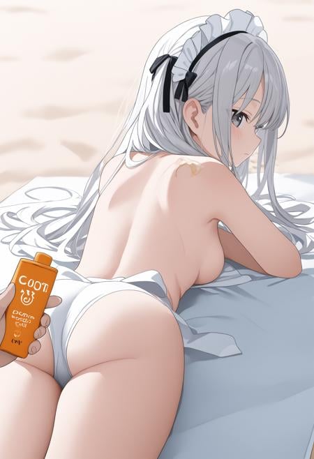 [SDXL&Pony] sunscreen / 日焼け止め塗り by Solo_Magus on Tensor.Art