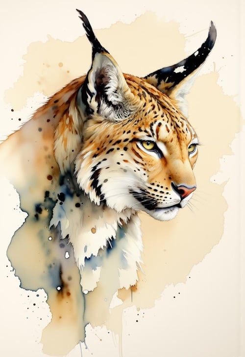 Watercolor painting by Adel_AI on Tensor.Art