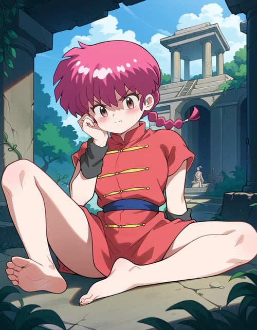 Ranma Saotome 早乙女 乱馬 (Ranma ½ 2024) - SFWSenpai by Ttan on Tensor.Art