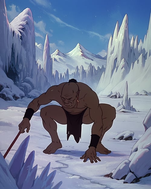 Fire and Ice Style (Bakshi) by BlodingEyes on Tensor.Art