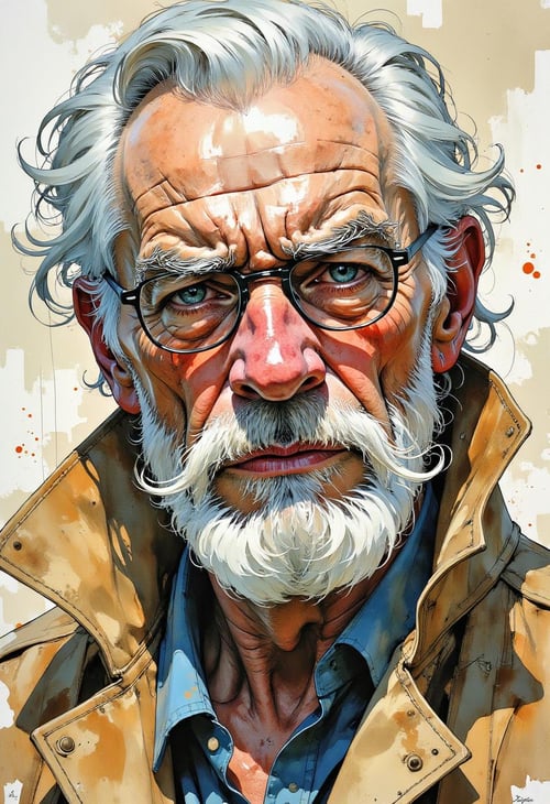 Watercolor painting by Adel_AI on Tensor.Art