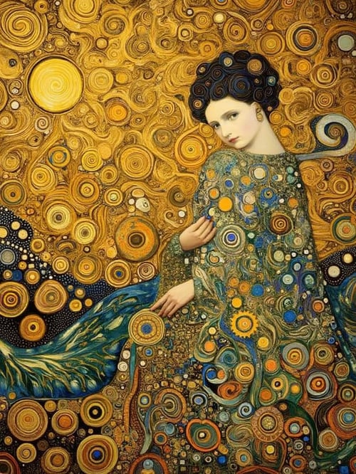 Gustav Klimt's by H.M (Areuyttez Namhto) on Tensor.Art