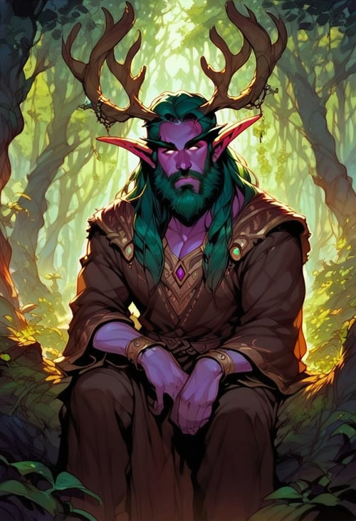 Malfurion (Warcraft) by user_722931322191958566 on Tensor.Art