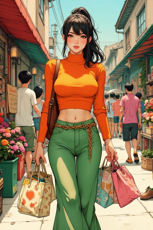手绘美女生活模型-flux1.0 by ai老头 on Tensor.Art