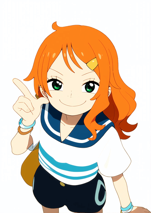 Nami's Fan Girl, one piece fan (fijota) by Real Anime on Tensor.Art