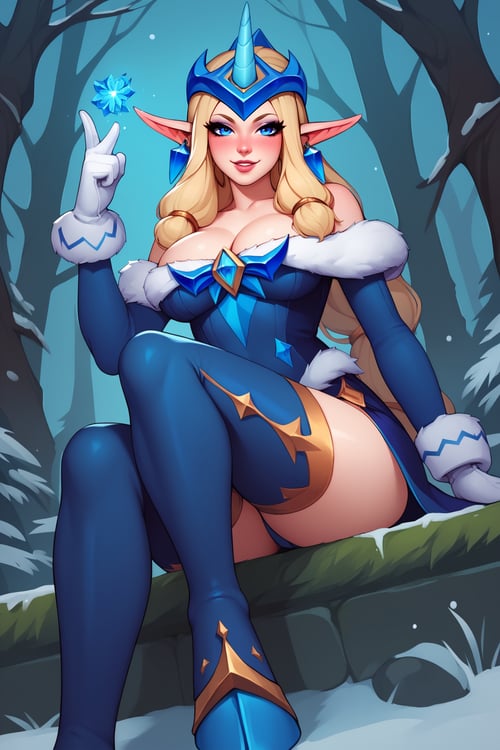 Winter Wonder Soraka (League of Legends) - COMMISS by KillerUwU13_AI on Tensor.Art