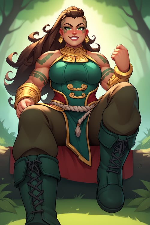 Illaoi (League of Legends) - COMMISSION LoRA PonyX by KillerUwU13_AI on Tensor.Art
