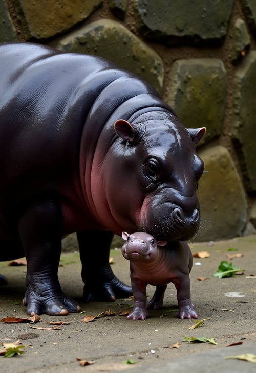 Moo **** - A baby hippopotamus by zenityX AI Studio on Tensor.Art