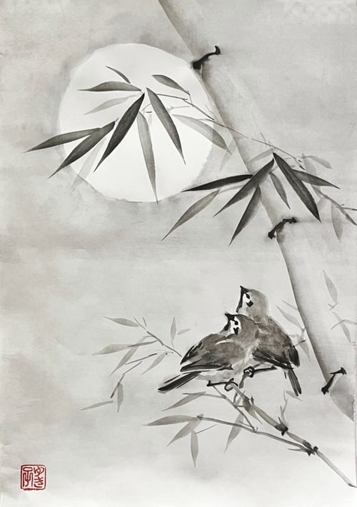 Sumi e style by H.M (Areuyttez Namhto) on Tensor.Art