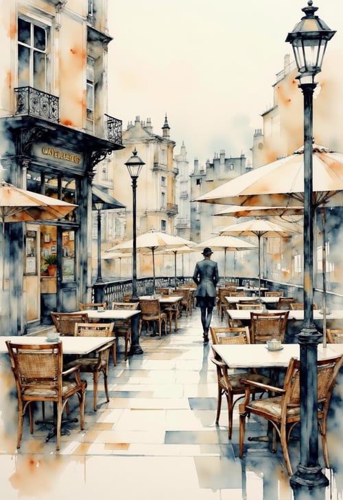 Watercolor painting by Adel_AI on Tensor.Art