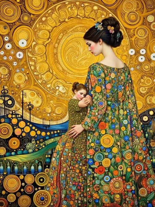 Gustav Klimt's by H.M (Areuyttez Namhto) on Tensor.Art