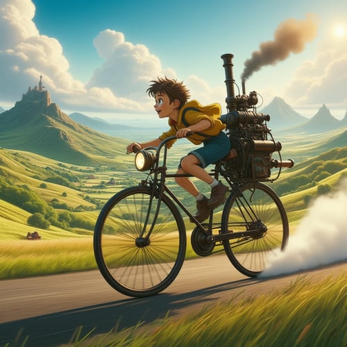 [ABM] Anime Studio Ghibli Style by Azwar Black Mask on Tensor.Art