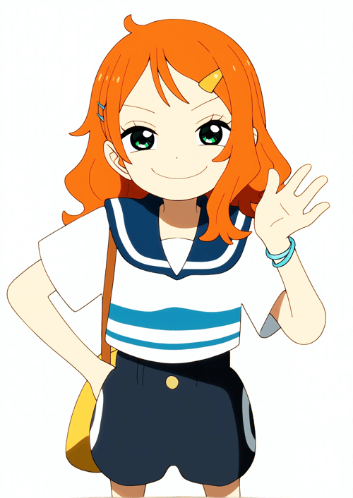 Nami's Fan Girl, one piece fan (fijota) by Real Anime on Tensor.Art