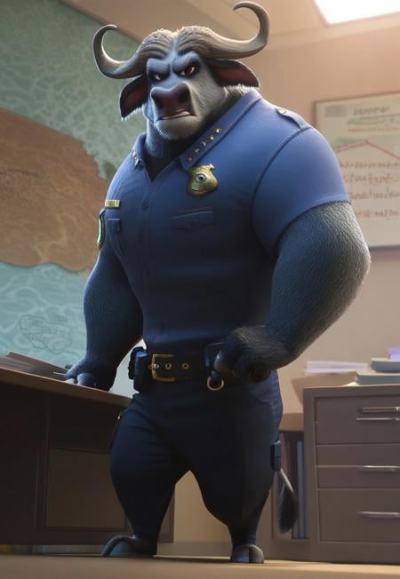 Chief Bogo (Zootopia) by user_720431629750874608 on Tensor.Art
