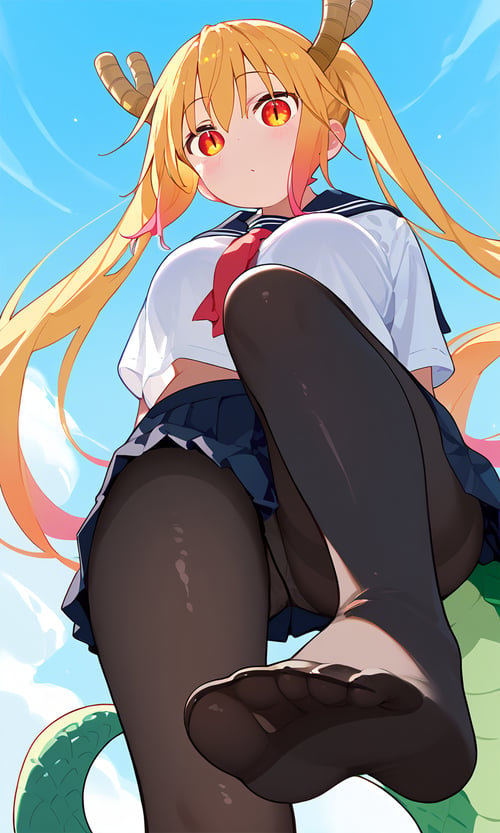 Tohru - (Kobayashi-san Chi No Maid Dragon) Pony by ShadowxArt on Tensor.Art