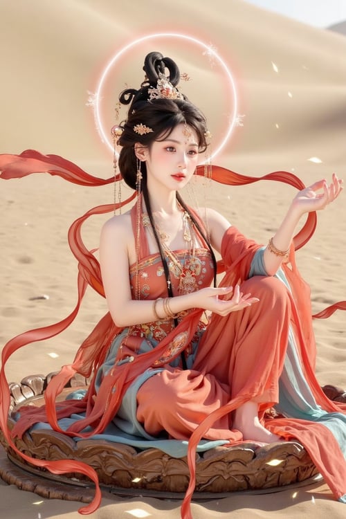 Dunhuang-Flying Apsaras by sky45324 on Tensor.Art