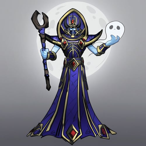 Kel'Thuzad (Pony) by Orphea on Tensor.Art