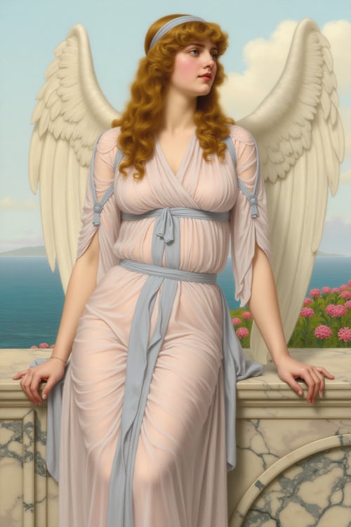 John William Godward Style by PepeTHunter on Tensor.Art