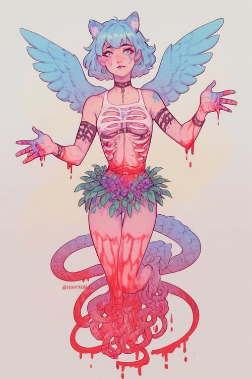 candy/pastel gore v.2 by Themoonweeps on Tensor.Art
