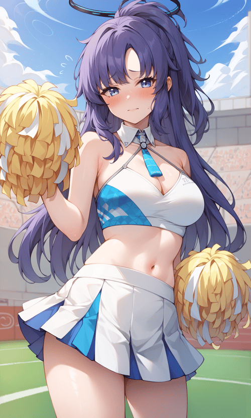 [PONY] Cheerleader Outfit | Blue Archive by scarxzys_ on Tensor.Art