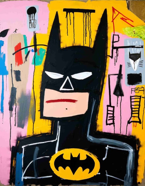 Jean-Michel Basquiat style  [by shahinkhll] by MacrossManiac on Tensor.Art