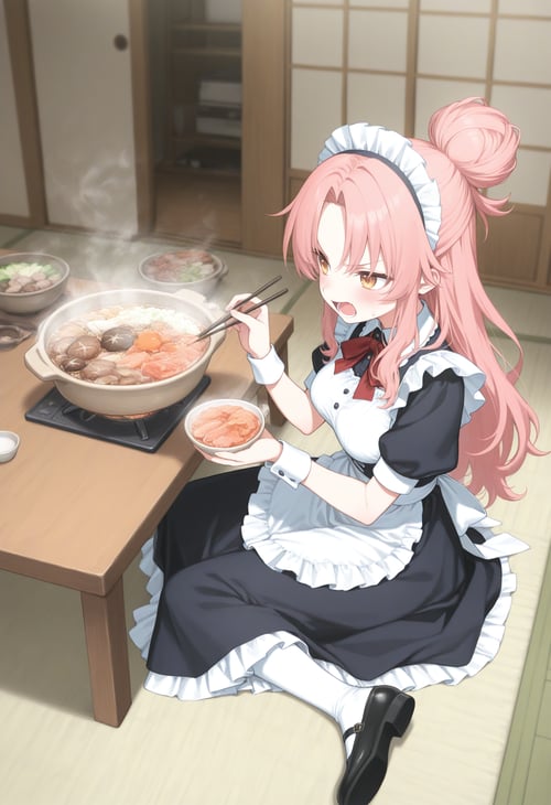 nabe / pot / お鍋 / 土鍋 by nnk245 on Tensor.Art