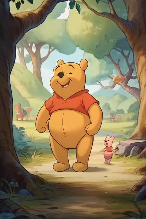 Winnie The Pooh Lora for PONY [Commission] by Oliver DR on Tensor.Art