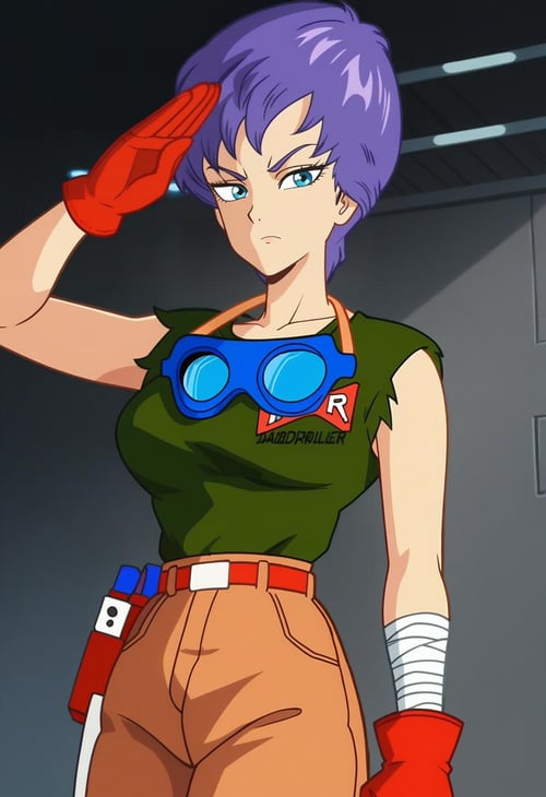 Fanfan & Colonel Violet (Dragon Ball) by Ttan on Tensor.Art