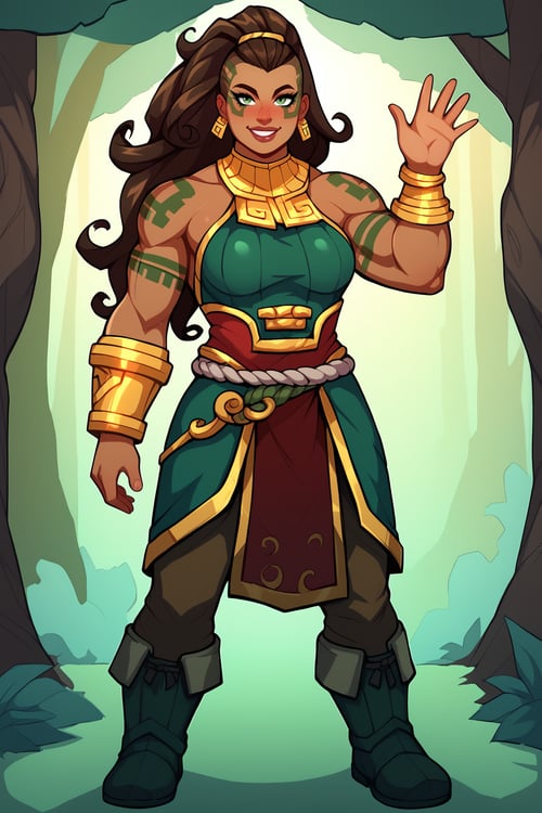 Illaoi (League of Legends) - COMMISSION LoRA PonyX by KillerUwU13_AI on Tensor.Art