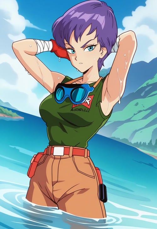 Fanfan & Colonel Violet (Dragon Ball) by Ttan on Tensor.Art