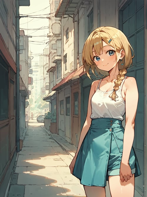 【COSTUME】Half-Skirt with Shorts by Manga Lover ❤❤ on Tensor.Art