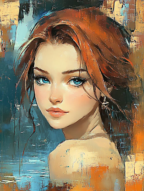 midjourney_WistfulGazeInAutumn by mb76 on Tensor.Art
