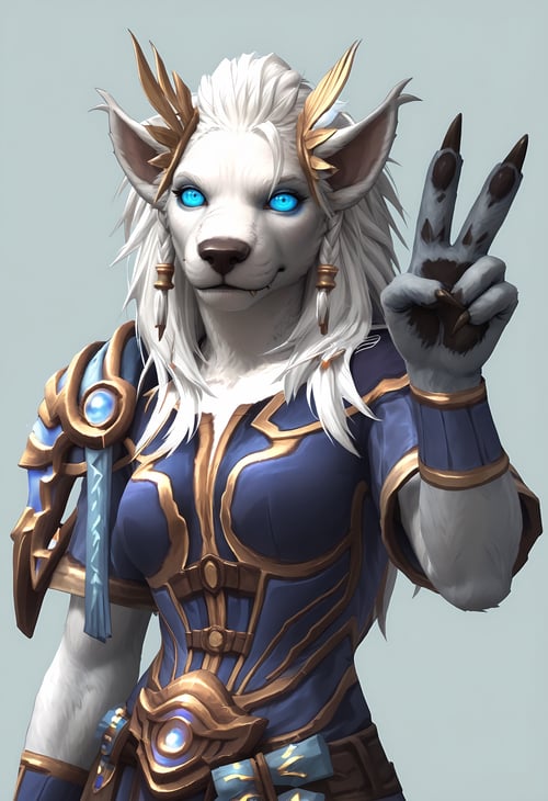 Hydromïel Worgen Form (OC) - World of Warcraft [SDXL Pony] by interfusor on Tensor.Art