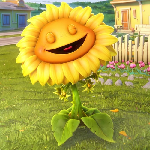 Sunflower - PVZ GW / Plants vs. Zombies Garden War by Eny5000 on Tensor.Art
