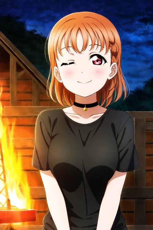 Chika Takami - Love Live! by NewFall2K on Tensor.Art