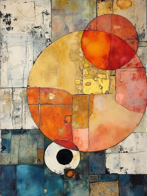 Encaustic by MyraReed on Tensor.Art