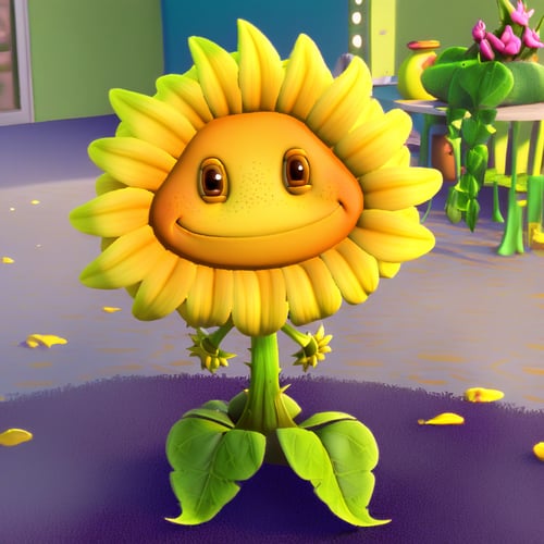 Sunflower - PVZ GW / Plants vs. Zombies Garden War by Eny5000 on Tensor.Art