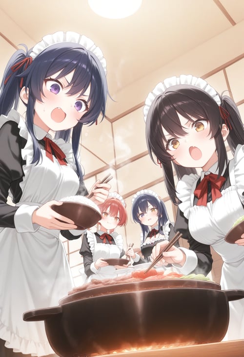 nabe / pot / お鍋 / 土鍋 by nnk245 on Tensor.Art