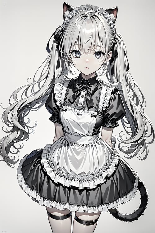 黑白素描二次元 by 绘炫 on Tensor.Art