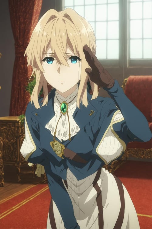 Violet Evergarden ヴァイオレット (Violet Evergarden) by Ttan on Tensor.Art