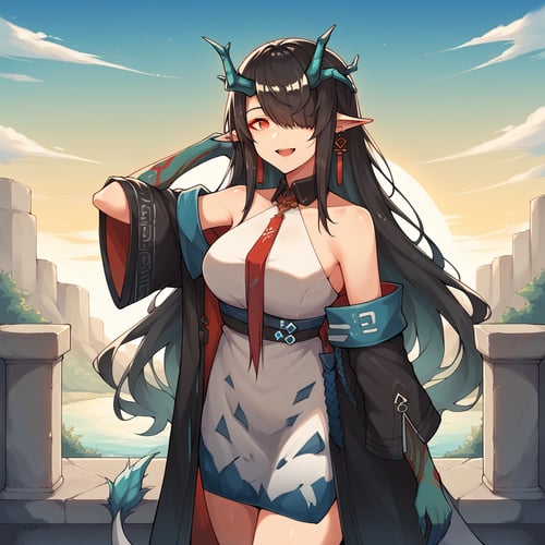 Dusk - Arknights (3 Outfits) by Khanykov01 on Tensor.Art