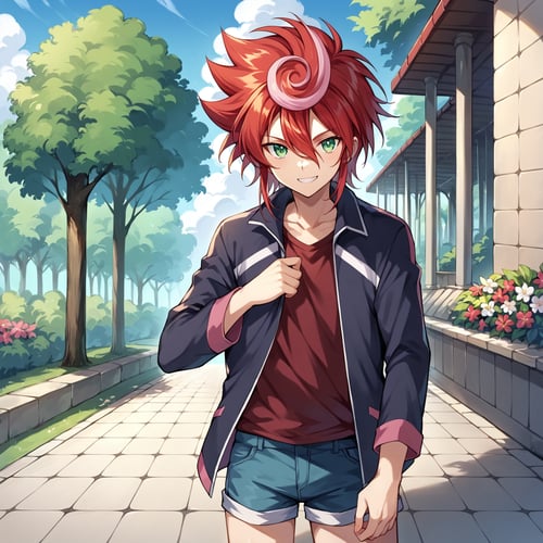 Chrono Shindou (Cardfight!! Vanguard G) by Reco レコ on Tensor.Art