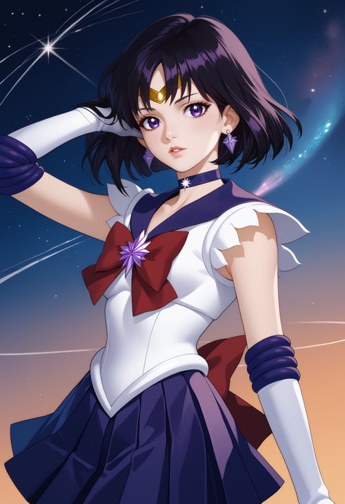 Hotaru Tomoe|Sailor Saturn (Sailor Moon) - JustTNP by GleamingBlue on Tensor.Art