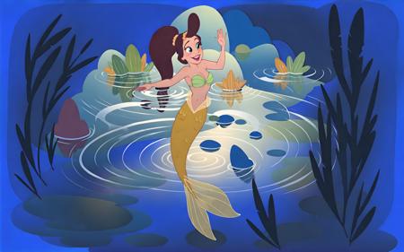 Princess adella (the little mermaid) by user_646146128802443137 on Tensor.Art