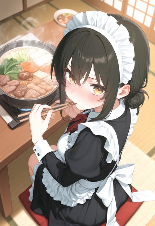 nabe / pot / お鍋 / 土鍋 by nnk245 on Tensor.Art