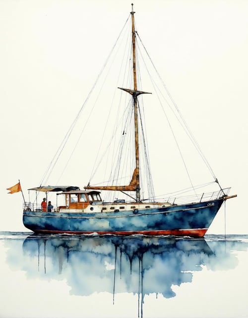 Watercolor painting by Adel_AI on Tensor.Art