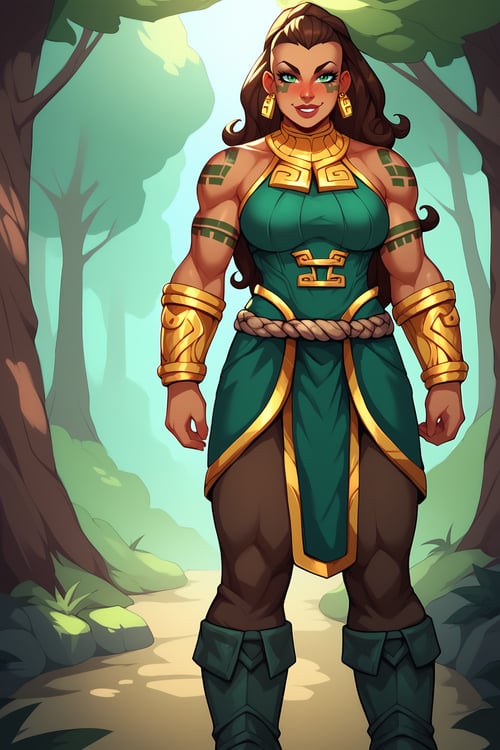 Illaoi (League of Legends) - COMMISSION LoRA PonyX by KillerUwU13_AI on Tensor.Art