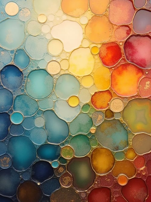 Encaustic by MyraReed on Tensor.Art